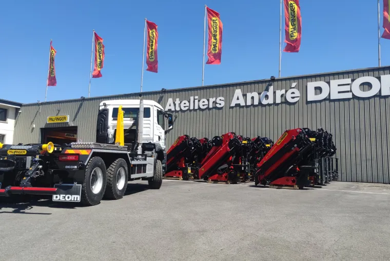 Appareil lève-conteneurs PALFINGER PH T 20 : entre robustesse et efficacité